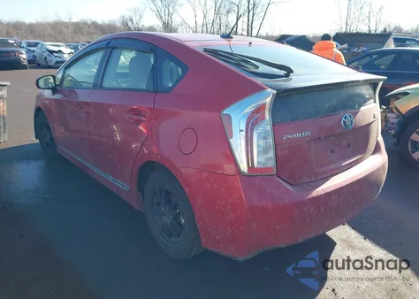 2013 Toyota Prius Four from USA, damaged, VIN JTDKN3DU5D0342834